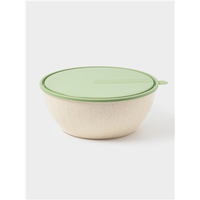 Салатник с крышкой Giaretti Fiesta, 5 л, пластик, микс