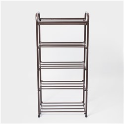 Подставка для обуви, 5 ярусов, 45×30×95 см, цвет МИКС