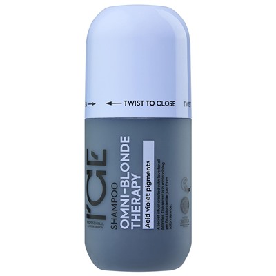 ICE OMNI-BLOND THERAPY Тонирующий шампунь для светлых волос 250 мл