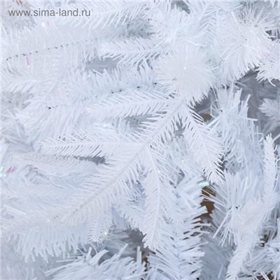 Искусственная ёлка белая «Зимнее волшебство. Элит», 120 см, 322 смешанные ветки отгибаются