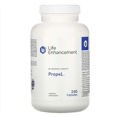 Life Enhancement, Propel, 240 капсул