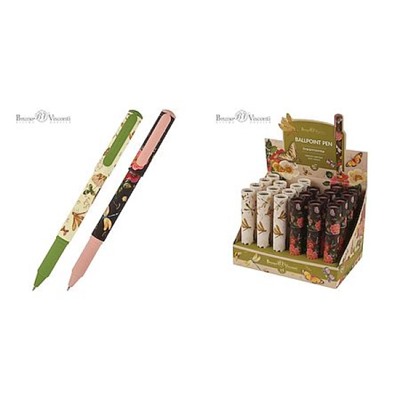 Ручка шариковая 0.7 мм "DreamWrite. FAUNA. БАБОЧКИ" синяя в тубе 20-0264/26 Bruno Visconti