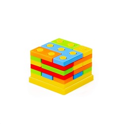 Полесье Игрушка развивающая "3D пазл" №1 (23 элемента) (в сеточке)