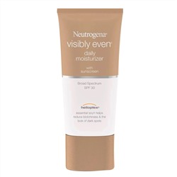 Neutrogena, Visibly Even, дневное увлажняющее средство с солнцезащитным эффектом, SPF 30, 50 мл (1,7 жидк. унции)