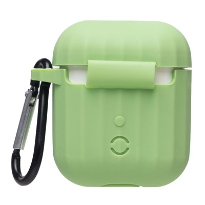 Чехол - SCP05 для кейса "Apple AirPods/AirPods 2" (light green)