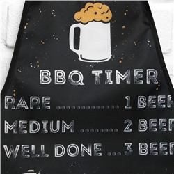 Кухонный фартук «Мужество имеет значение» и прихватка