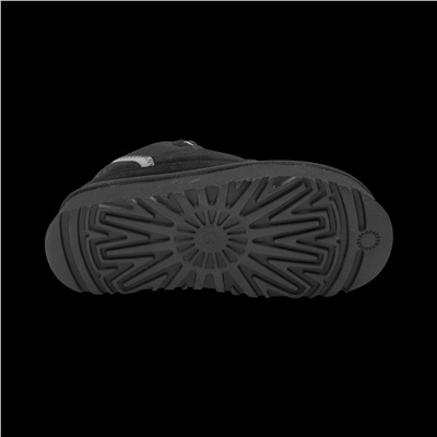 Угги В-26 черные п/п