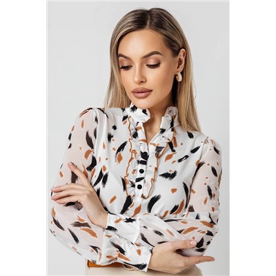 Блузка женская  7102/01/Молочный