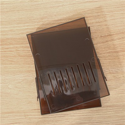 Контейнер для хранения без крышки OPTIMA, 10.6 л, 16.8×30.5×24.2 см, коричневый