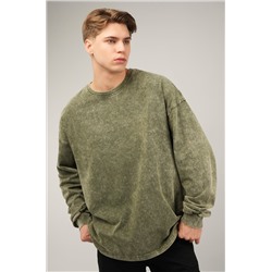 Мужской лонгслив оверсайз Happyfox