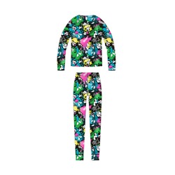 Термокомплект трикотажный для девочек: брюки, толстовка