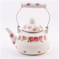5119-1 Чайник заварочный эмалированный 1,5л Rose (х12)