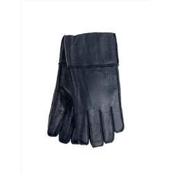 Перчатки мужские из натуральной кожи цвет черный
