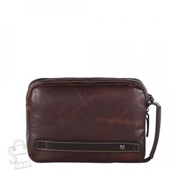 Сумка мужская кожаная 4039TR d.brown Tough Ryder