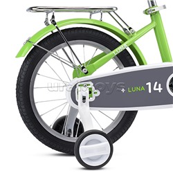 Велосипед 14" Rocket Luna, цвет зеленый