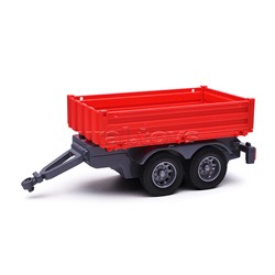 МАЗ, автомобиль бортовой с прицепом инерционный (со светом и звуком) (в коробке)