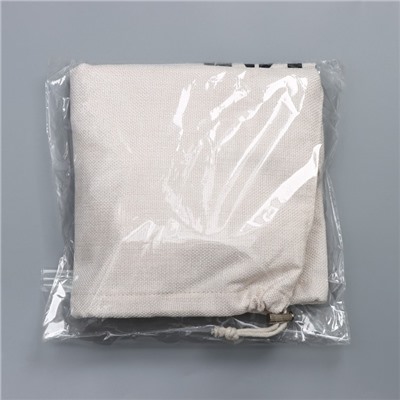 Чехол на бутыль для кулера Доляна Water, 19 л, лён, белый