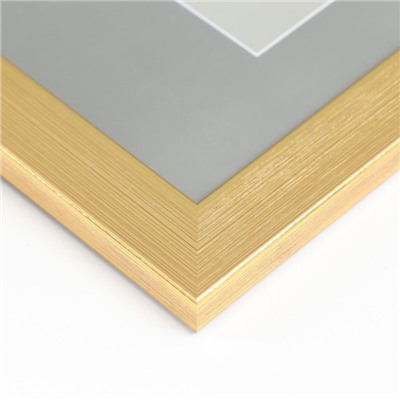 Фоторамка для фото 21×30 см Zlata, пластик под золото