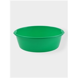 Таз хозяйственный круглый, 20 л, d=49 см, h=15 см, пластик, МИКС