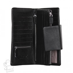Женский кошелек 3046-1 black Vermari