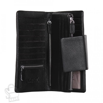Женский кошелек 3046-1 black Vermari