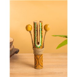 Сувенирный музыкальный инструмент «Тек тек», 20×10×4 см, бамбук