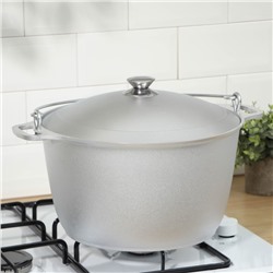 Котелок походный KUKMARA, 10 л, с крышкой, литой алюминий