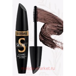 LUXVISAGE Тушь Секрет роскошных ресниц Коричневая 12 гр