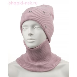 17-80-L Комплект (шапка+снуд) (52-54)