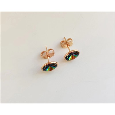 Серьги с кристаллами Swarovski
