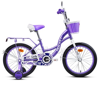Велосипед 18" Rocket Candy, цвет фиолетовый
