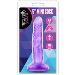 Фиолетовый фаллоимитатор 5 Inch Mini Cock - 14,6 см.