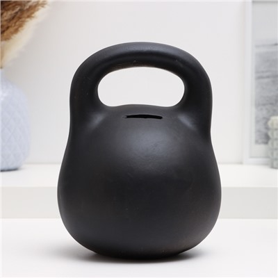 Копилка для денег «Гиря с гербом СССР», гипс, 15×15×18 см