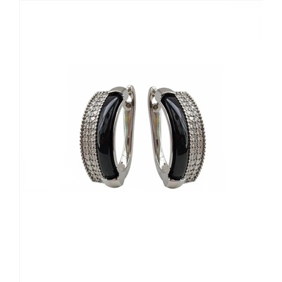 Серьги с керамикой