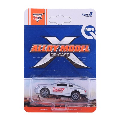 Машина "Кто круче" металл. на листе