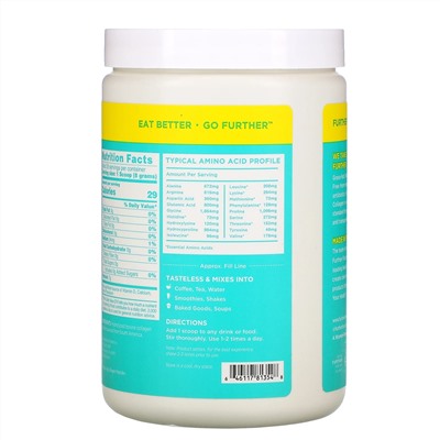 Further Food, Collagen Peptides Powder, Unflavored, 8 oz (226 g)
