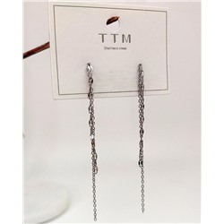 Серьги из стали