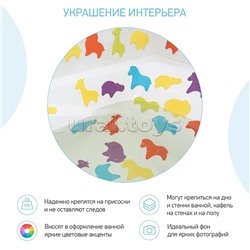 Набор игрушек для ванны мини-коврики SAFARI, 15 шт