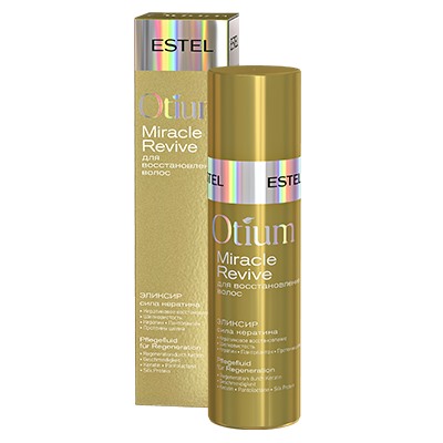 ESTEL OTIUM MIRACLE REVIVE Эликсир для волос «Сила кератина» 100 мл