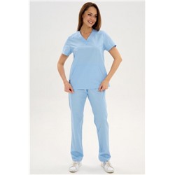 Костюм женский 555 (Холодный голубой)