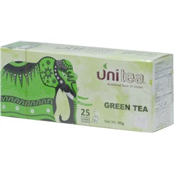 UNITEA. Green tea 37,5 гр. карт.пачка, 25 пак.