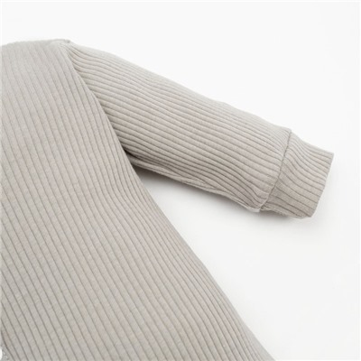 Комбинезон Крошка Я, BASIC LINE, рост 86-92 см, цвет бежевый