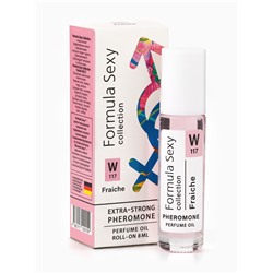 Парфюмерное масло женское с феромонами Formula Sexy Collection Fraiche W117, 8 мл (по мотивам Chance Eau Fraiche (Chanel)