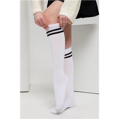 Гольфы женские Графика (2 полосы) (набор 2 пары)