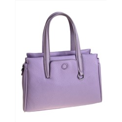 Женская сумка из искусственной кожи, цвет сиреневый