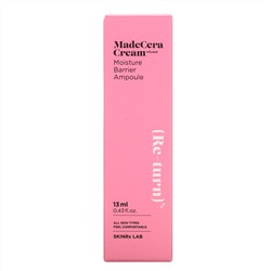 SkinRx Lab, MadeCera Cream, Moisture Barrier Ampoule, 0.43 fl oz (13 ml)