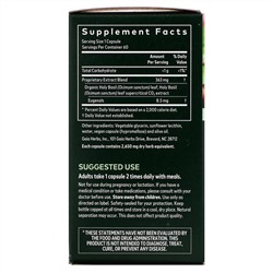 Gaia Herbs, Holy Basil Leaf, 60 Vegan Liquid Phyto-Caps
