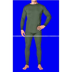 1 комплект - Термобелье мужское с начесом Узбекистан цвет ХАКИ