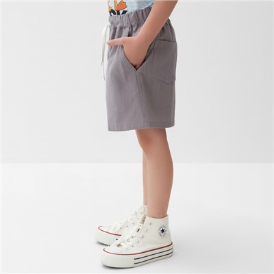 Шорты для мальчика KAFTAN, размер 34 (122-128 см), серые