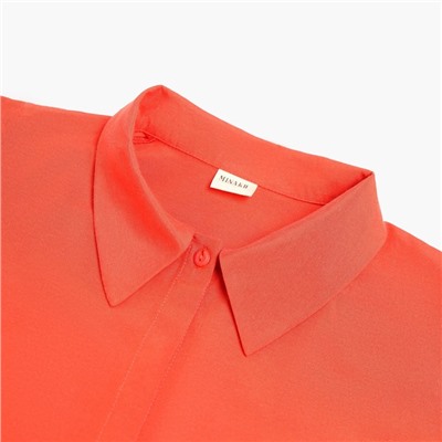 Костюм женский (блузка, шорты) MINAKU: Casual Collection, красный, размер 44